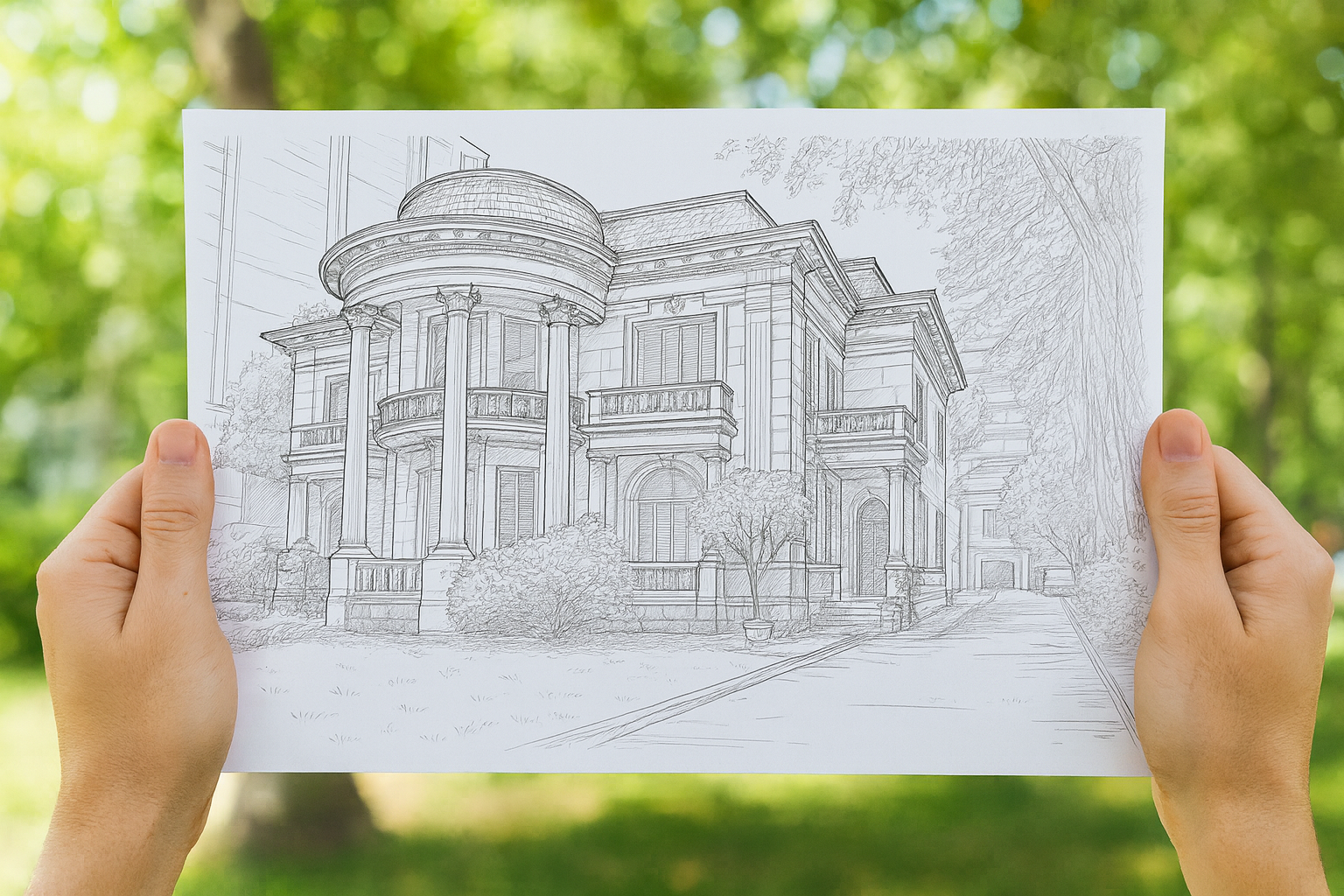 sketch-consulado mao segurando